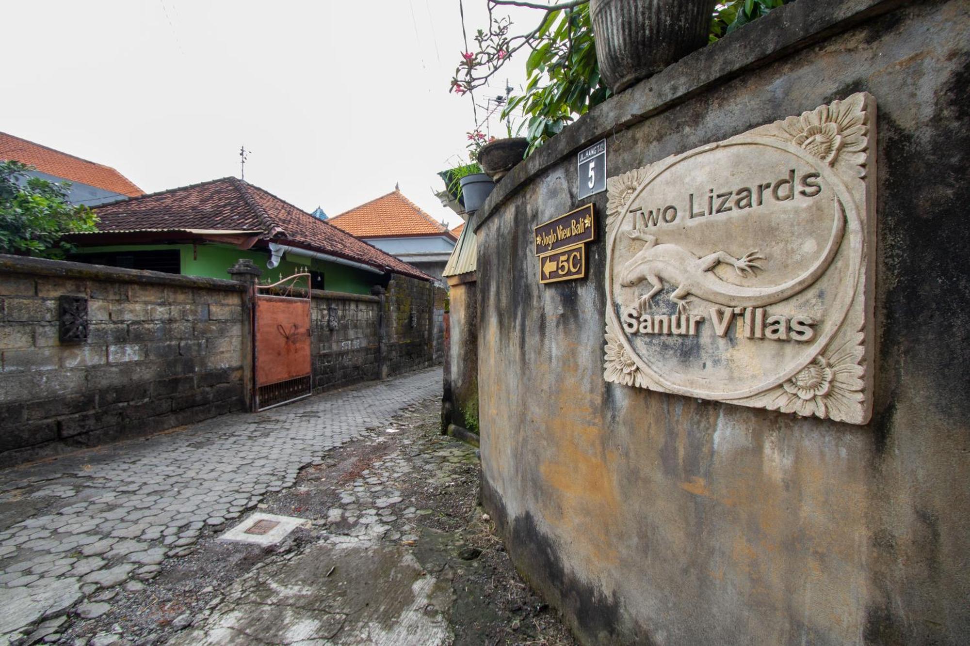 Two Lizards Beach Villas ซานูร์ ภายนอก รูปภาพ
